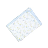 NRB-216 Nursery Rhymes Blue Pima Blanket