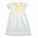 HAZ-999 HAZEL FLORAL PIMA MORNING DRESS