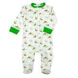 MDB-299 Mallard Duck Boy Pima Zipper Footie