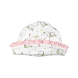 PGF-215 Pink Golf Pima Ruffles Beanie