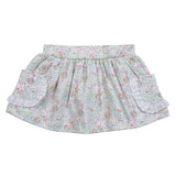 MYA-060 MYA FLORAL PIMA SKIRT WITH SHORTS