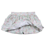 MYA-060 MYA FLORAL PIMA SKIRT WITH SHORTS