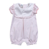 PKP-430 PINK PLAID PIMA BIB BUBBLE