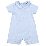 BWN-930 NOAH BLUE AND WHITE TRIM PIMA PLAYSUIT