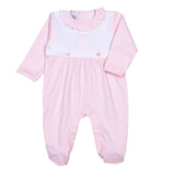 PGG-314 Pink Gingham Snaps Footie