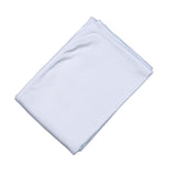 WKW-016 WHITE PIMA RECEIVING BLANKET WHITE TRIM