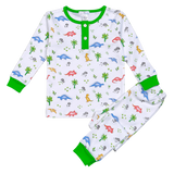 DSR-099 Dinosaurus Pima Two Pcs Nightwear