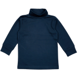NAV-310 Navy Blue Pima Turtleneck