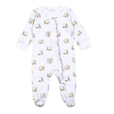 NTP-299 Nativity Pima Zipper Footie