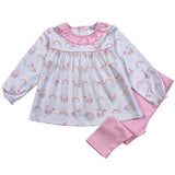 MUN-220 Me and Mommy Unicorn Pima pants set