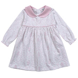 PNP-240 Penelope Pink Floral Pima Dress