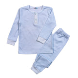 LDI-099 Blue diamond Print Pima Two Pcs Loungewear