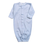 LDI-211 Blue Diamond Print  Pima Converter Gown