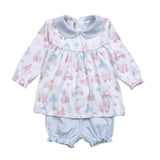 PRI-232 Like a princess Pima bloomers set