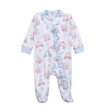 PRI-299 Like a princess Pima Zipper Footie