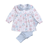 PRI-420 Like a princess Pima pants set