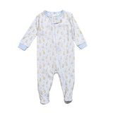 DKS-399 Ducks in the Pond Pima Zipper Footie