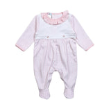 PPD-214 Pink Plaid Pima Romper