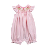 JAY-130 Jay pink Tiny Stripes Pima two button Bubble