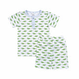 ALB-099 BLUE ALLIGATORS 2 PCS LOUNGEWEAR