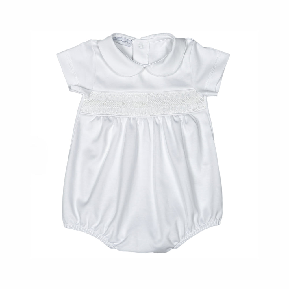 WHI-630 WHITE HAND SMOCKED PIMA BUBBLE