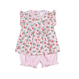 BSW-232 BERRY-SWEETS  PIMA BLOOMERS SET