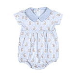 ETR-030 BLUE EASTER BUNNIES PIMA BUBBLE