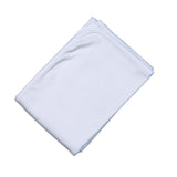 WWP-016 White  Receiving Blanket  White Picot Trim 28"x 29".