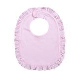 LIL-217 Lily Pink Ruffles Bib.
