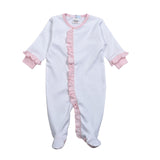 LIL-012 Lily Footie Pink Ruffles.