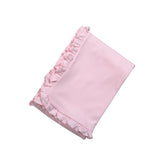 LIL-216 Lily  Pink Receiving Blanket 28"x 29".