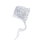 BEL-415 Bella Pink   Floral Hand Smk Bonnet