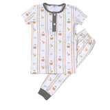 BOO-099 Peek-A-Boo Pima Two Pcs Loungewear