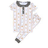 BOO-799 Peek-A-Boo Pima Two Pcs Loungewear