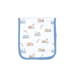 CHO-017 The Choo Choo Collection Pima  Burping Pad