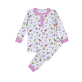 HWK-799 Howdy Kids Pima Two Pcs Loungewear