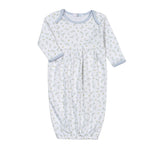 MIA-012 Mia Blue Floral Pima Gown