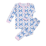 PTB-799 Pretty in Bows Pima Two Pcs Loungewear