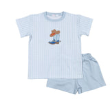 RTI-020 Rodeo Time Pima  Applique Short set
