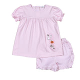 SPK-120 Spooky Pima  Applique Short set