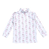 TWT-110 Twinkle Toes  Pima turtleneck