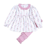 TWT-120 Twinkle Toes Pima pants set