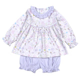 UCR-132 Unicorns Pima Bloomers set
