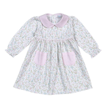 VIV-240 Vivian Floral Pima Dress