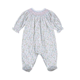 VIV-514 Vivian Floral Hand Smk Bishop Footie