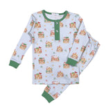 GIN-099 Gingerbread House Pima Two Pcs Loungewear
