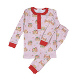 GIN-799 Gingerbread House Pima Two Pcs Loungewear