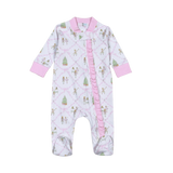 NKS-114 Nutcrackers Pima Zipper Footie