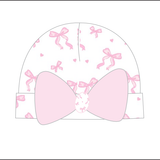PCQ-015 Pink Coquettes Pima Bow Hat