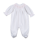 PDS-914 Sally Pink Dots Hand SMK Bishop Pima Footie
